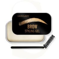 Eyebrow Soap, 3D Brows Styling Soap,Transparent Long Lasting Natural Eyebrow Wax Eyebrow Gel