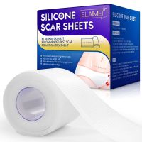 Transparent Self Adhesive Silicone Scar Tape, Silicone Sheets for Cesarean Surgical Scars