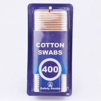 Disposable Basics Cotton Swabs for Cleaning,Makeup Removal and Beauty Care