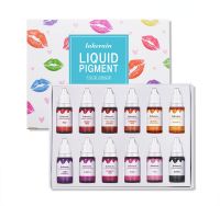 Lipstick DIY Liquid Pigment Set Edible Coloring Pure Plant Pigment for Lip Gloss