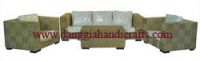 Water hyacinth sofa