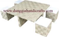 Water hyacinth stool set