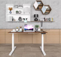 Frame Of Standing Desk. Height Adjustable Desk