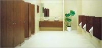 Solid Wood Veneer Toilet Partition