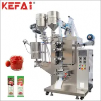 KEFAI Fully Automatic High Speed Sachet Pouch Vertical Packing Sealing Machine Jam Liquid Paste Food tomato ketchup Packaging Machine
