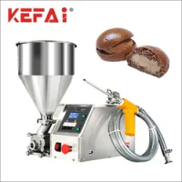 KEFAI semi-automatic small bread and butter batching machine cake chocolate storage machine