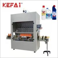 KEFAI automatic kitchen cleaner filling machine plastic bottle cup filling and sealing machine liquid production line