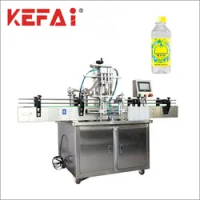 KEFAI high speed and high quality automatic lychee drink carbonated soft drink filling and sealing machine