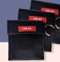 CPR  breathing barrier mask key chain