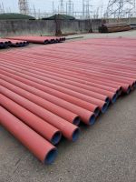 Red Epoxy Carbon Steel Pipe