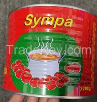 Organic Tomato Paste, Sterile Tomato Ketchup Easy Open Canned Tomato