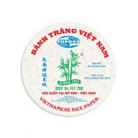 Rice paper for spring rolls or summer rolls made in Vietnam