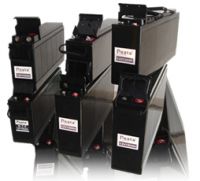 Front Terminal battery for power plant