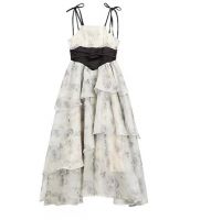 Sleeveless fancy dress