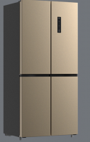 Air Cooled No Frost Cross Door Double Frequency Conversion Level 1 Energy Efficiency Saving Refrigerator for Household