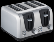 Stainless steel housing toaster FT-913