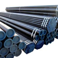 ASTM A53 API 5L Round Black Seamless Carbon Steel Pipe and Tube