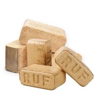 Eco Friendly Ruf Briquettes - Wood Briquettes - Sawdust Briquettes