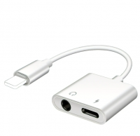 Headphone adapter type-c two-in-one charging talk adapter 3.5mm to tpc converter