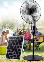 Pure copper remote head large wind solar fan, USB mobile phone chargin