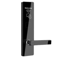 Hotel door lock magnetic card induction lock