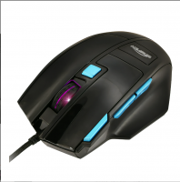 USB wired game mouse, dazzling and luminous esports mouse, comfortable touch, internet cafe CF/LOL, chicken eating big hand mouse
