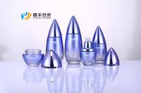 Luxury Skin Care Cosmetic Packaging Containers Gradient Cosmetic Jar and Bottle Set