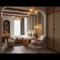 Promotion Modern Student Apartment Customized Hotel Luxury Bedroom Set Bespoke High-end Resort Furniture