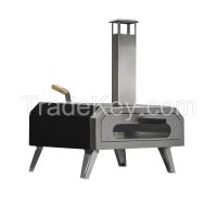 Hyxion Stainless steel 16 inch Protable Gas Pizza oven
