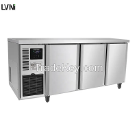 Kitchen counter refrigerator air-cooled frost-free energy-saving