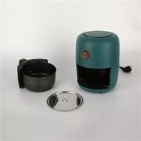 Household Air Fryer 500w 3.5l Air Fryer Healthy Low Fat Cooking Pot Intelligent Round Mini Air Fryer