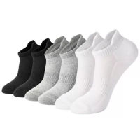 Men's Running Sports Combed Cotton Low Cut Socks
