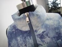 Women Tied Dyed Printing Padded Qulit Vest Puffer Vest  Boyfriend Style  