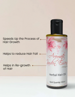 AGE Natural Herbal Hair Oil For Long and Thick Hairs - For Both Women & Men