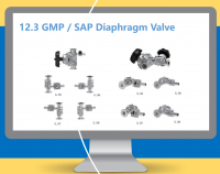 Sanitary Weir Diaphragm Valve