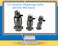 Sanitary Weir Diaphragm Valve