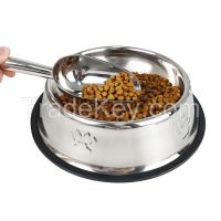 Custom Non Slip Dog Food Bowl Stainless Steel Dog Bowl