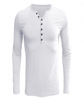 V-neck long sleev...