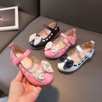 Flower Baby Kids Princess Shoes Fashion Girls Students School Flats Leather Waterproof Girls Sandal Shoes
