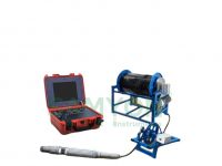 Hot Sell  100m Manual Winch 360 Degree Rotate 73mm Dual Under Water Inspection Borehole Camera
