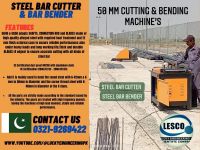 Steel Bar Cutting & Bar Bending Machine 