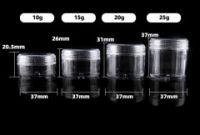 The Manufacturer Supplies 10ml 20ml 30ml Plastic Cans