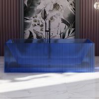 China Luxury Fluted Transparent Tubs Exporter | Monblari