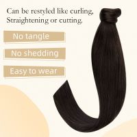 100%human Hair Drawstring Ponytail Hair Extension