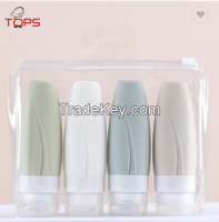 30ml /60ml Soft Touch Silicone Travel Split Bottle Set Cosmetics Split
