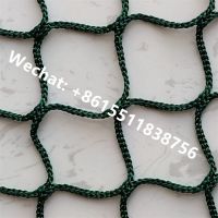 Custom Outdoor Polyester Knotless Net Golf Safety Netting Cricket Practice Net For Sport