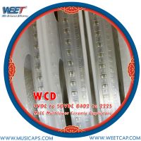 WEET WCD Chip SMD 4VDC to 50VDC 0402 to 2225 MLCC Multilayer Ceramic Capacitors
