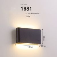 Led Wall Lights Led Outdoor Wall Lamp Outdoor Exterior Lighting Fixture For Indoor/outdoor Light