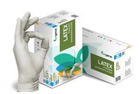 Latex Gloves - Powdered Examination Gloves