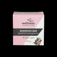 Selling Wellness Shampoo Bar Grapefruit & Rose Geranium 100g